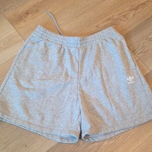 Adidas Women's Light Gray Athletic Shorts